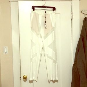 BCBG “Caleb” pants | Color: Off White